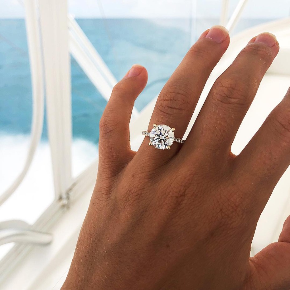Big Engagement Ring from James Allen