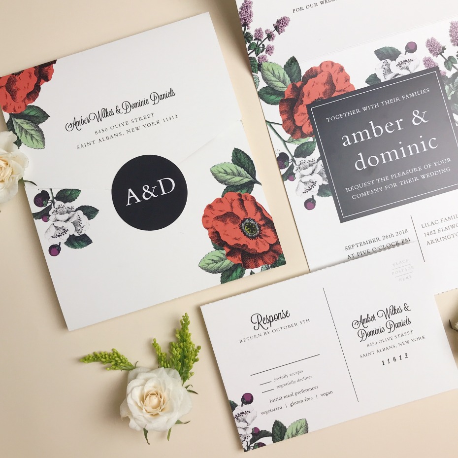 These Epic Wedding Invites Donât Come With Envelopes