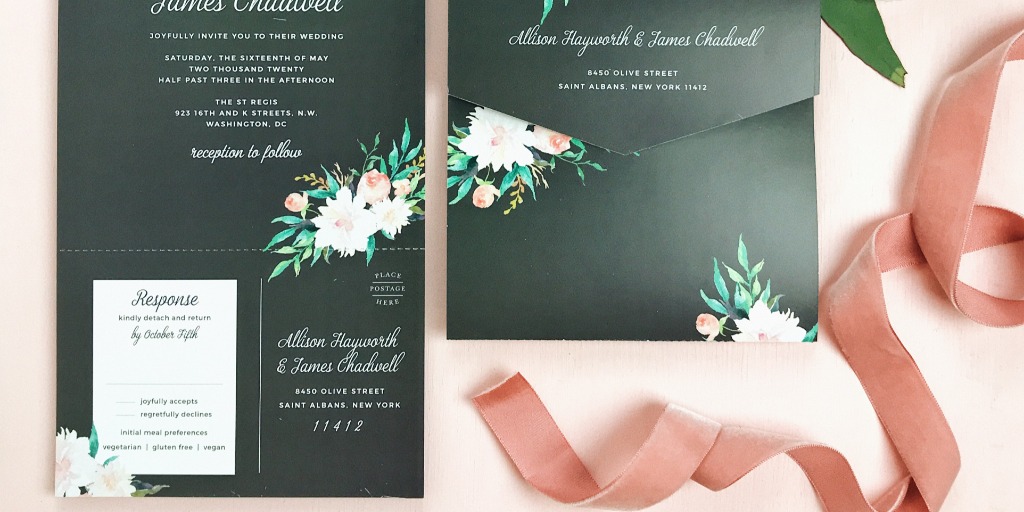 These Epic Wedding Invites Don’t Come With Envelopes