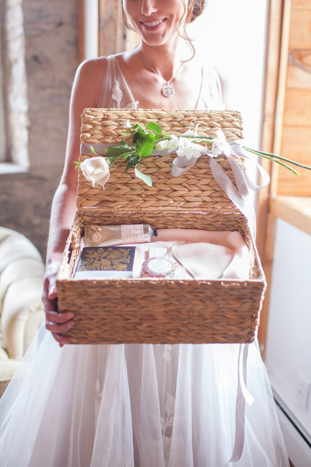 wedding favor basket