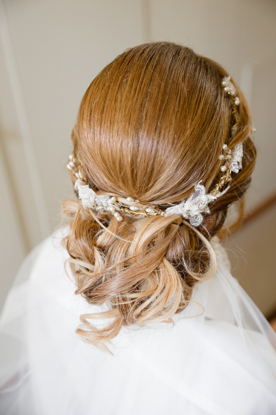 Real bridal hair
