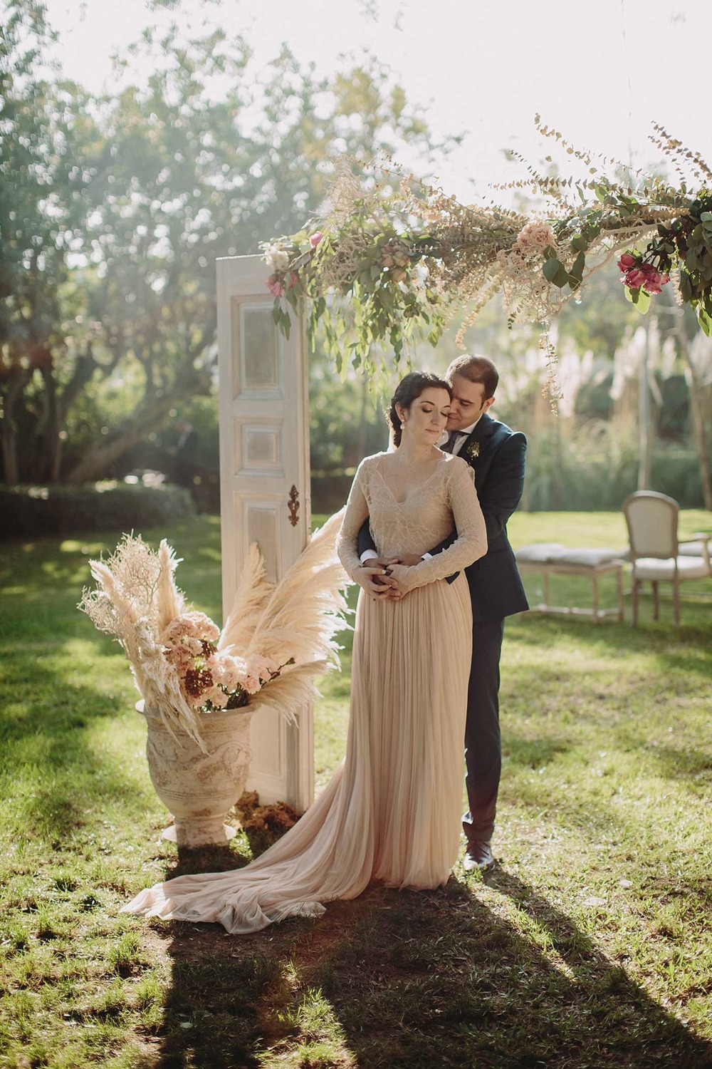 outdoor wedding idea for your fall ceremony