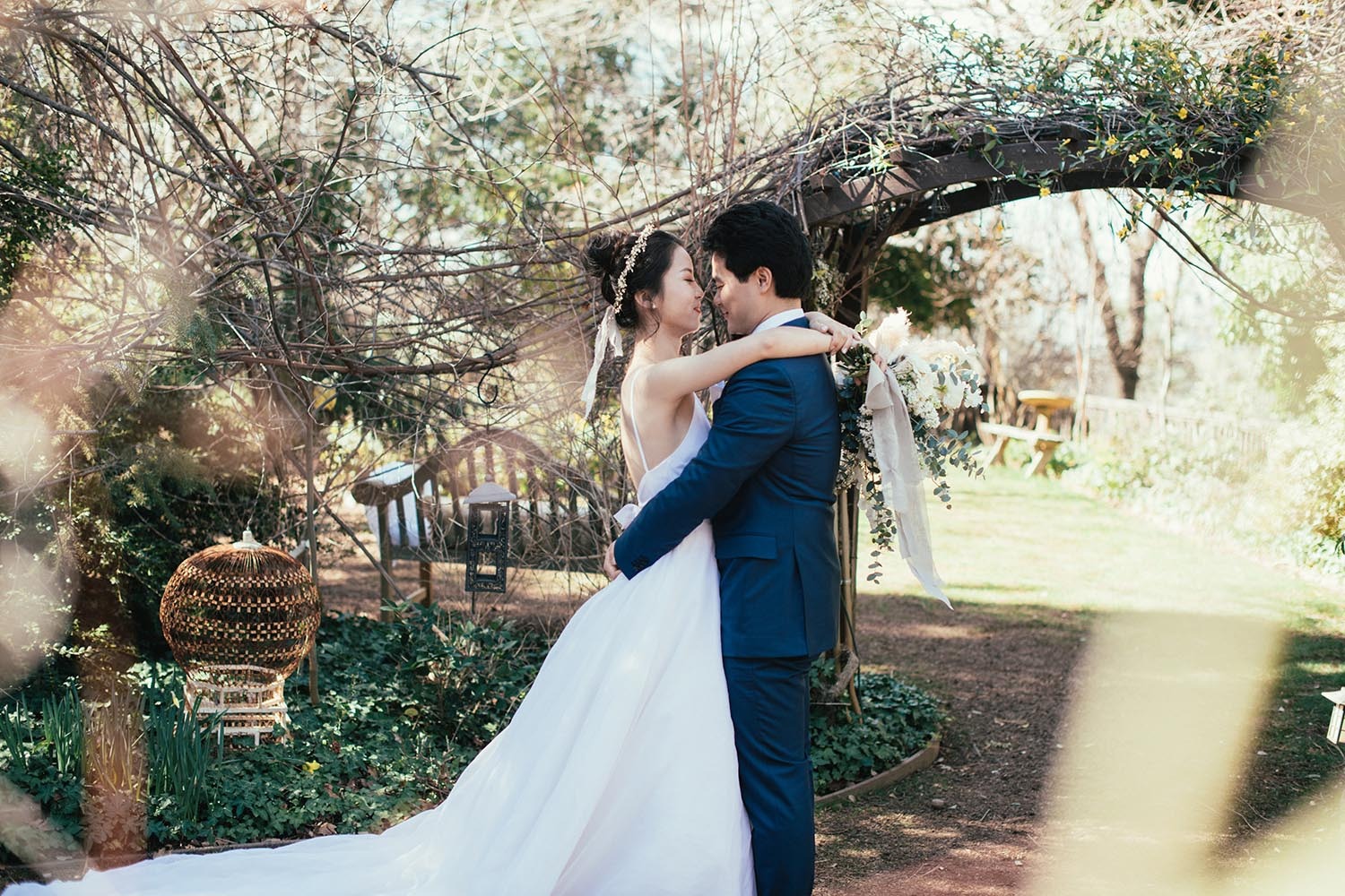 classicromanticweddingdaywithanadorabletwist48