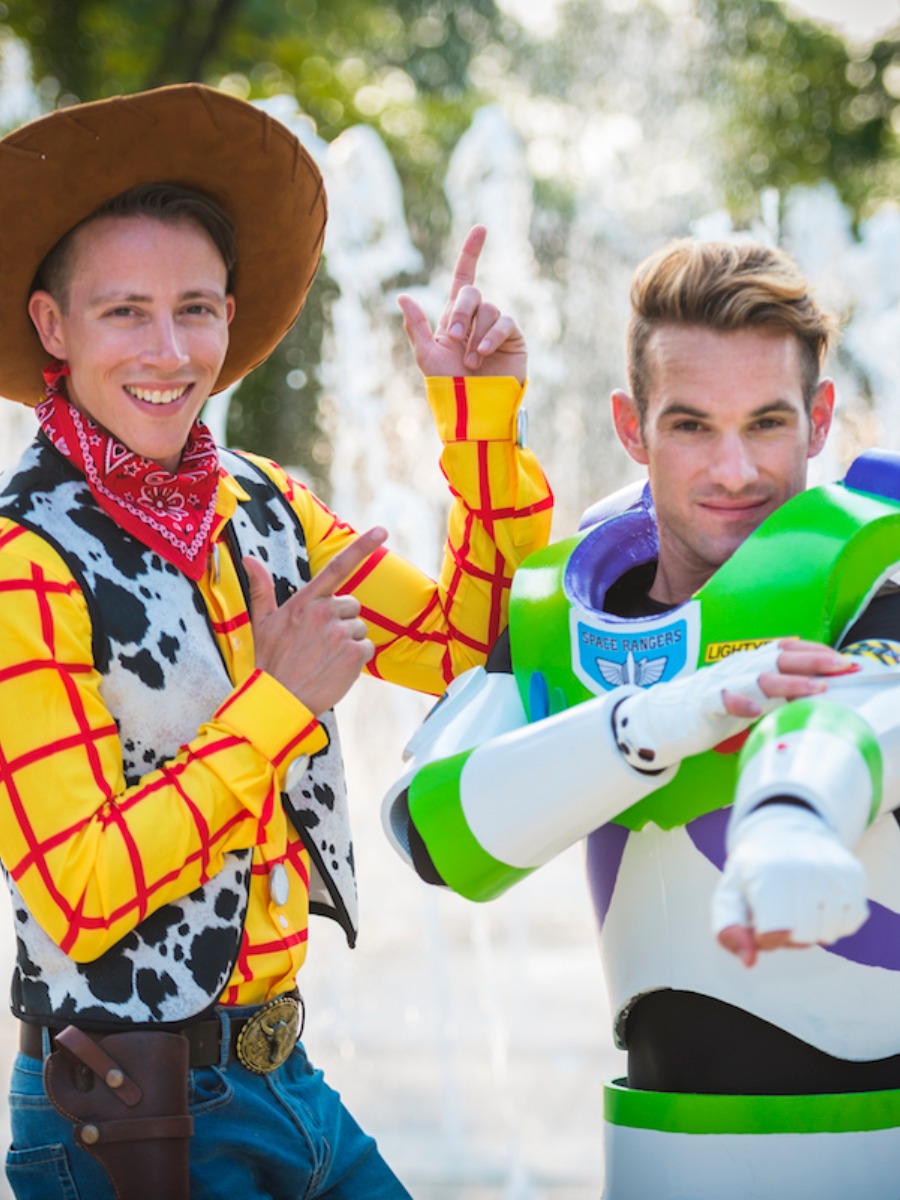 Disney-Obsessed Grooms Tied the Knot In Toy Story Style