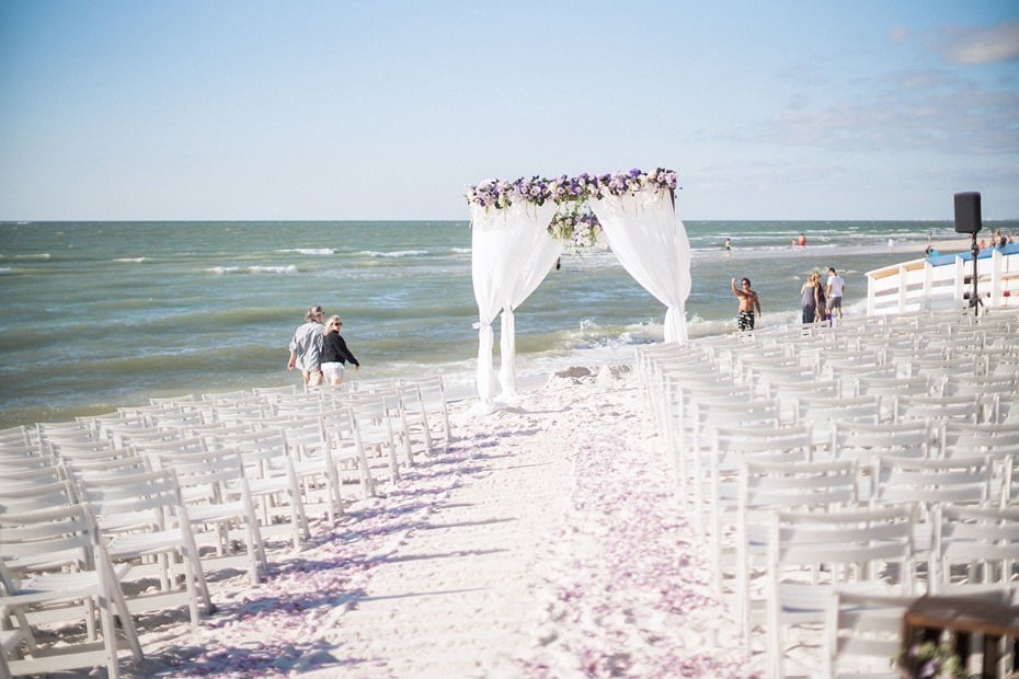 getting married on the beach