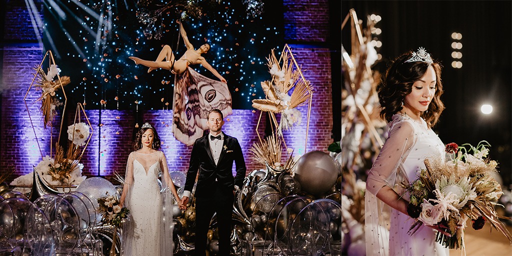 How To Add Glamorous Gilded Starlight To Your Wedding Day