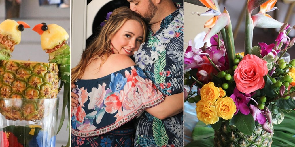 This Is How Much A DIY A Tropical Engagement Party Costs