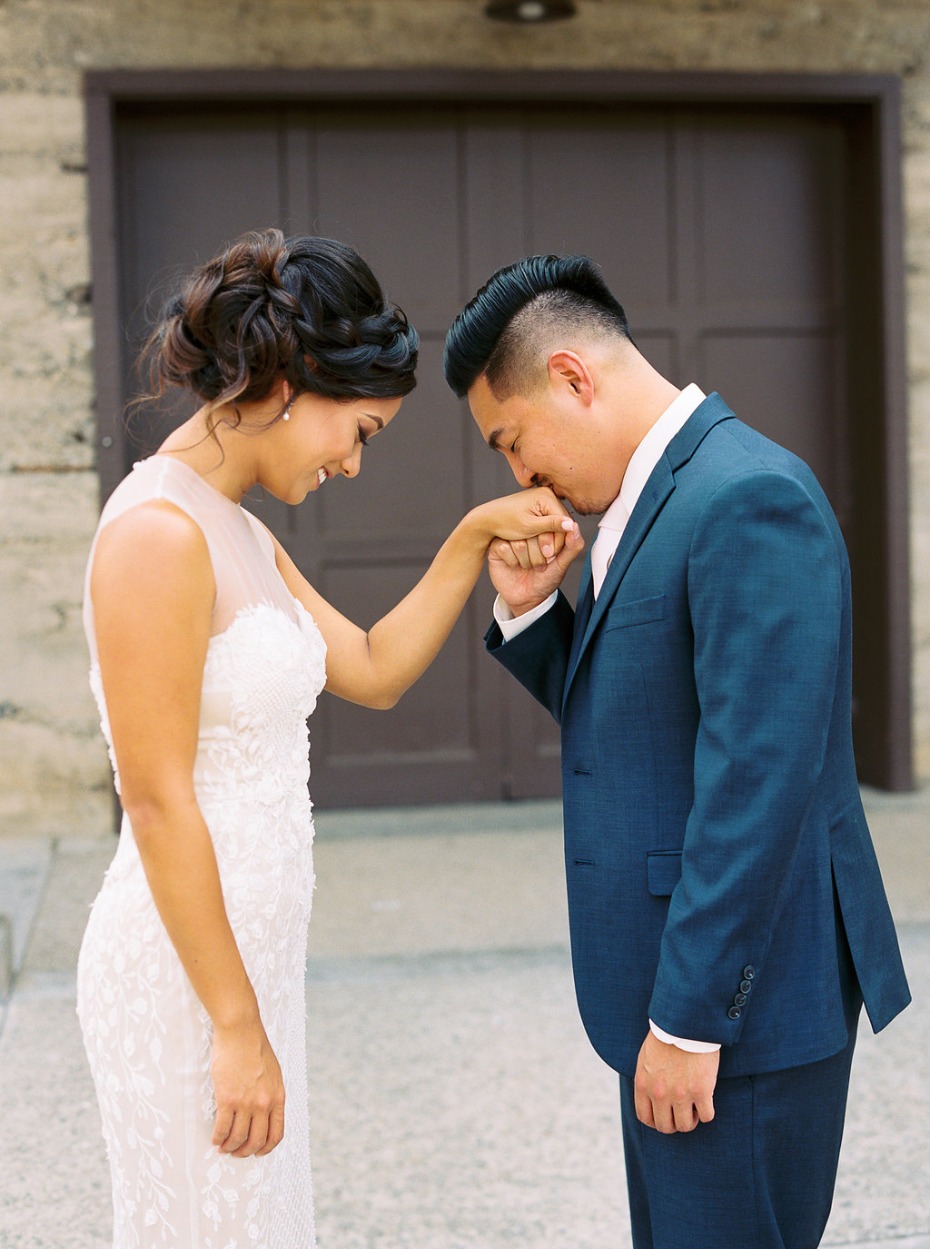 Cute winery wedding at Murrieta's Well