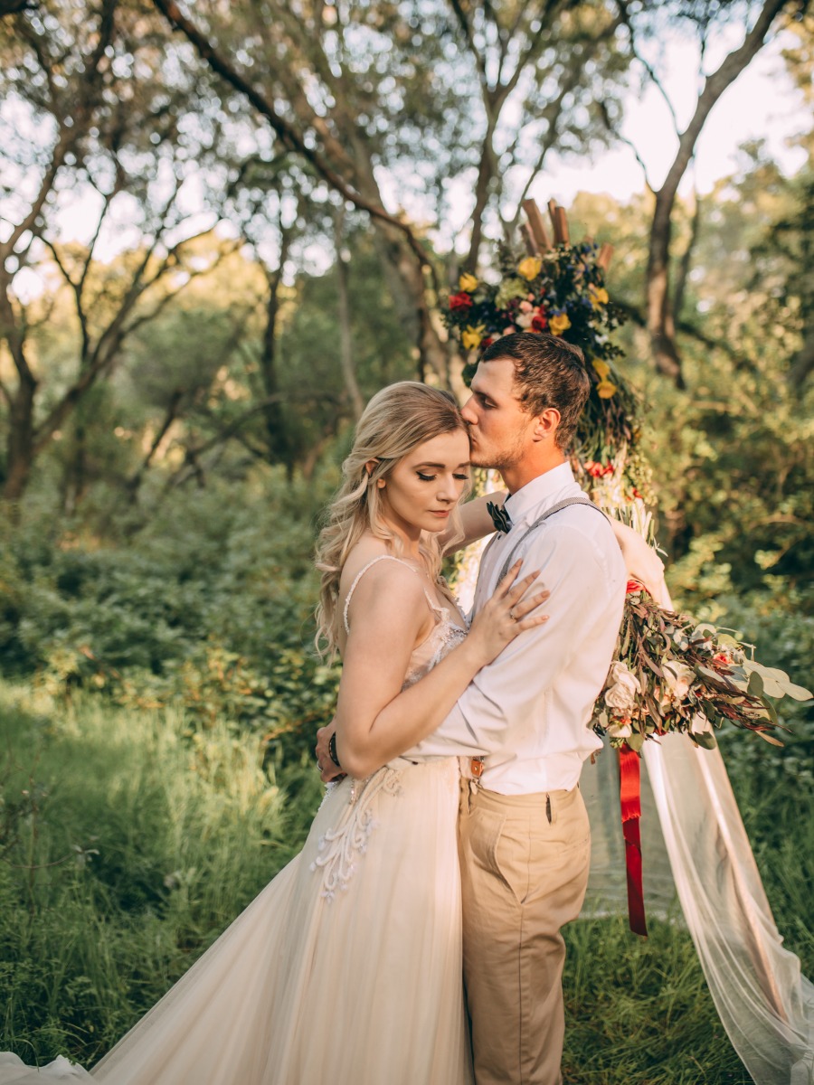 Boho Teepee  Elopement