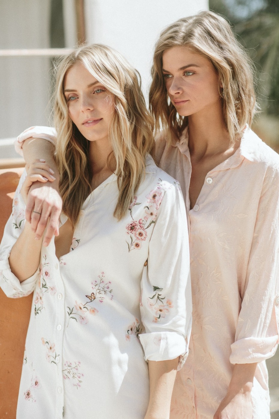 Get Ready in Boyfriend Shirts from Plum Pretty Sugar