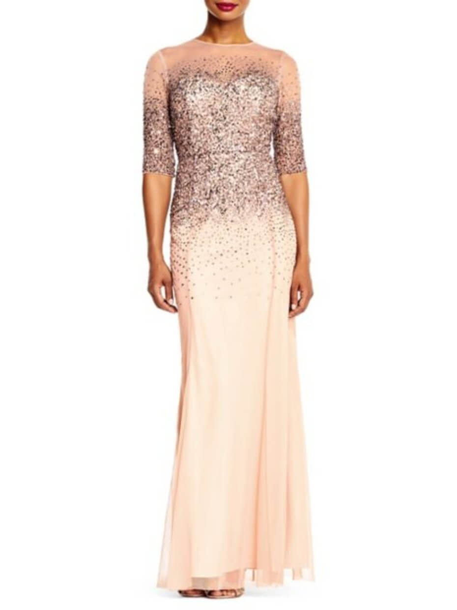 adrianna-papell-rose-gold-illusion-gown
