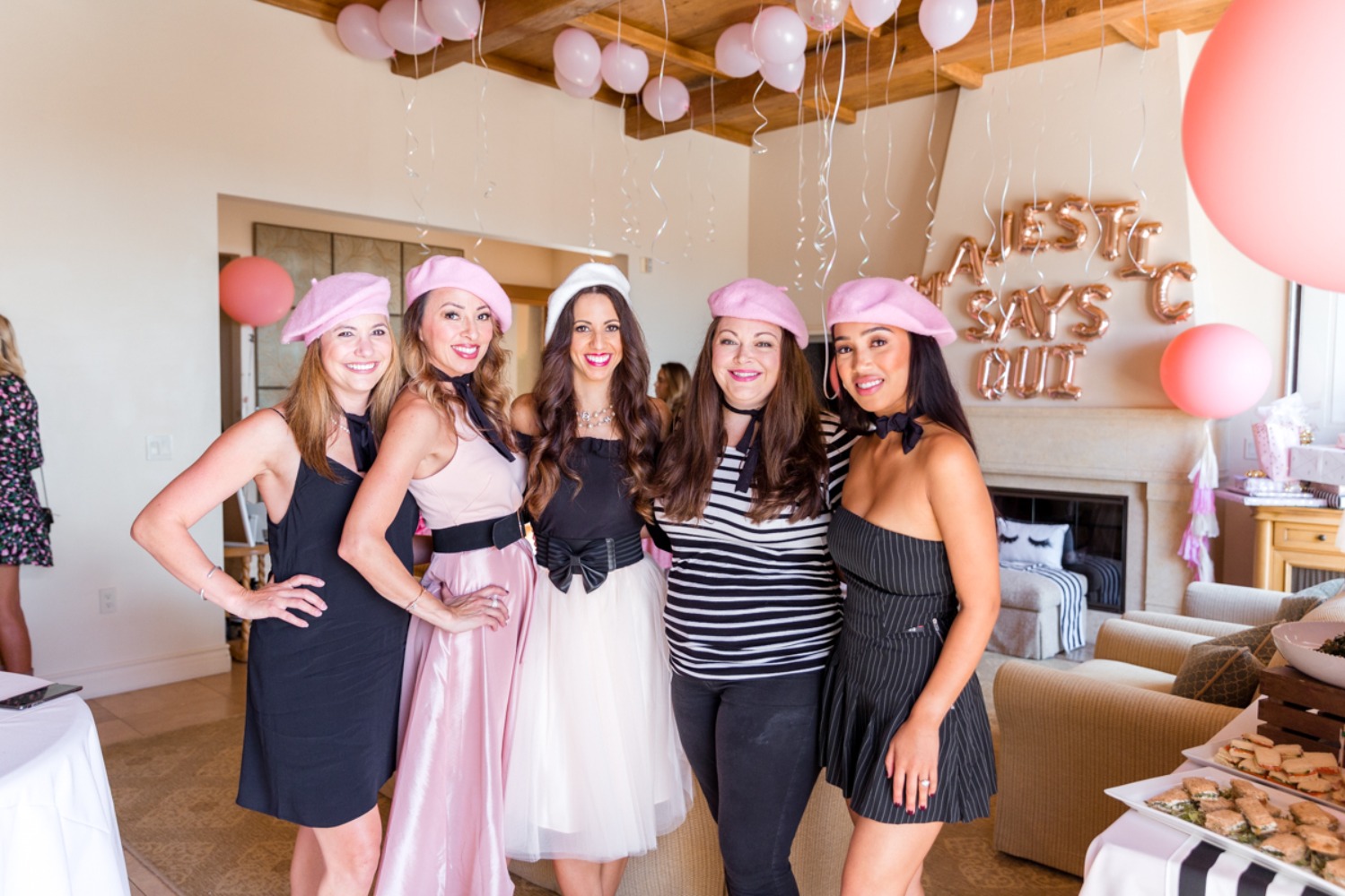 french themed bridal shower
