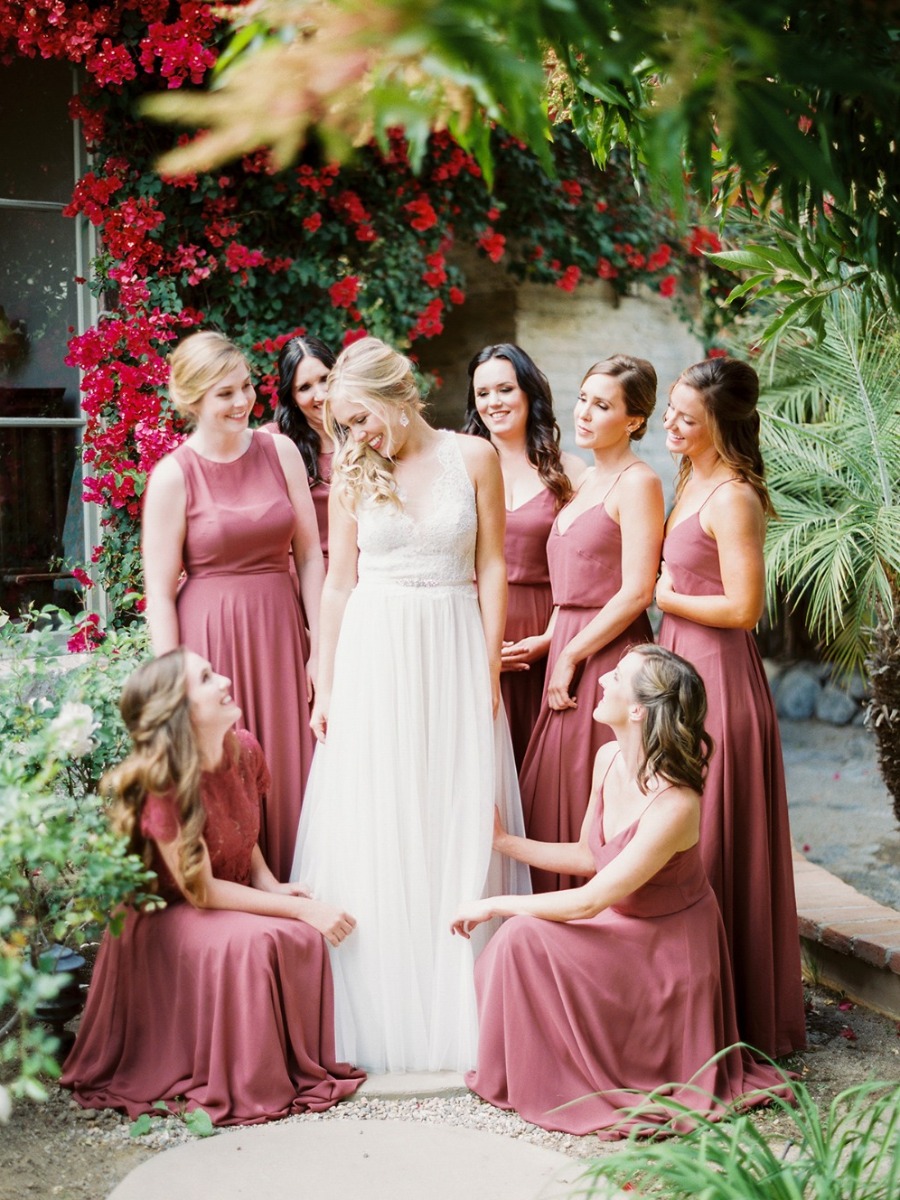 Chic Mauve and Metallic Palm Springs Wedding At Colony 29