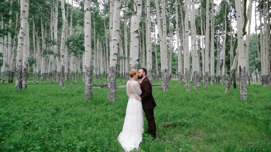 Hannah and JD Wedding Shot by Lovebrain Films