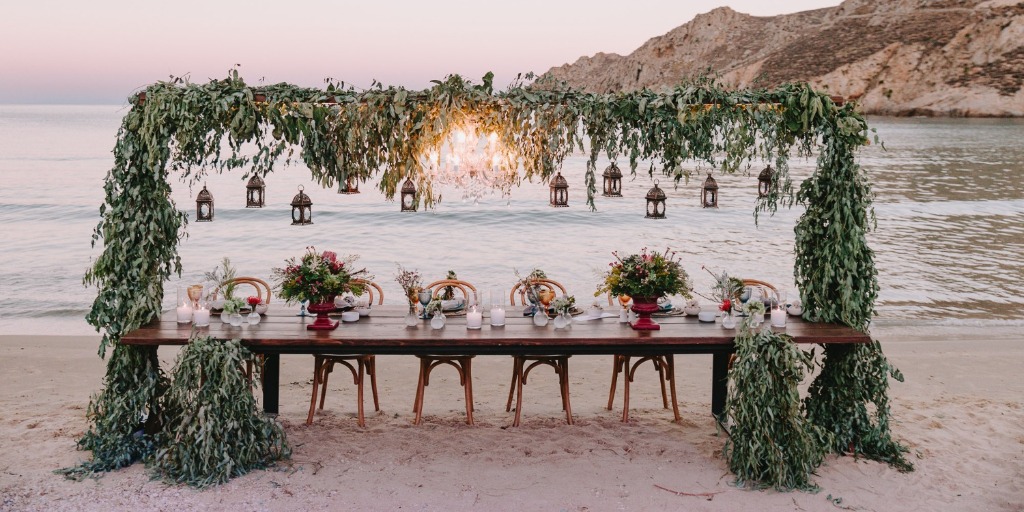 Modern Moroccan Inspired Beach Wedding
