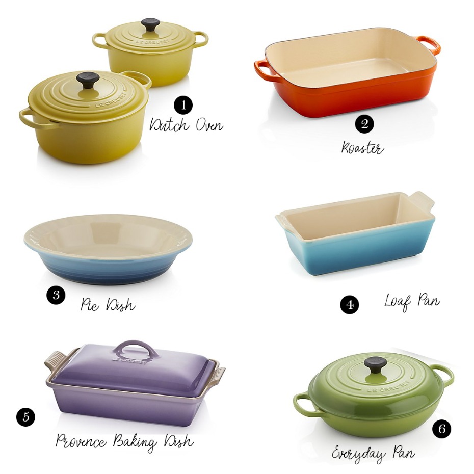 Le Creuset items to add to your wedding registry