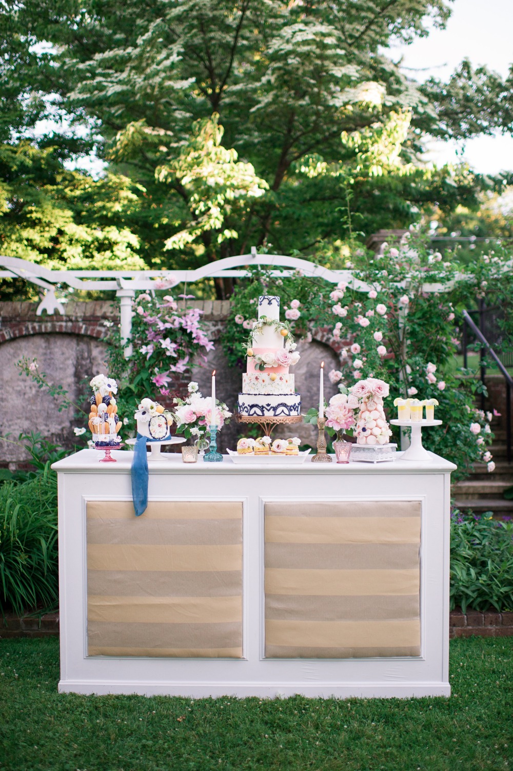 fairytale wedding dessert bar
