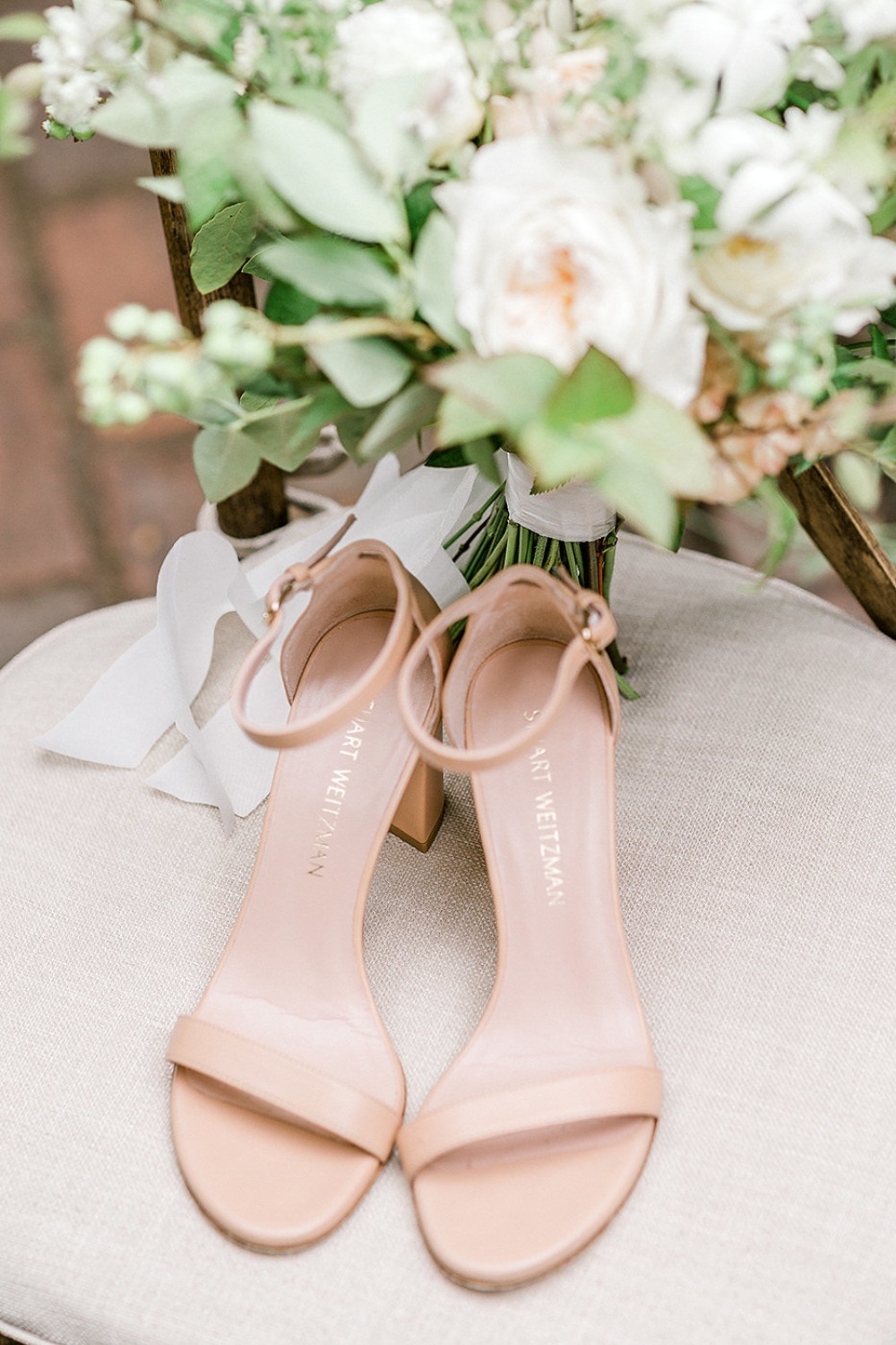 nude wedding shoes
