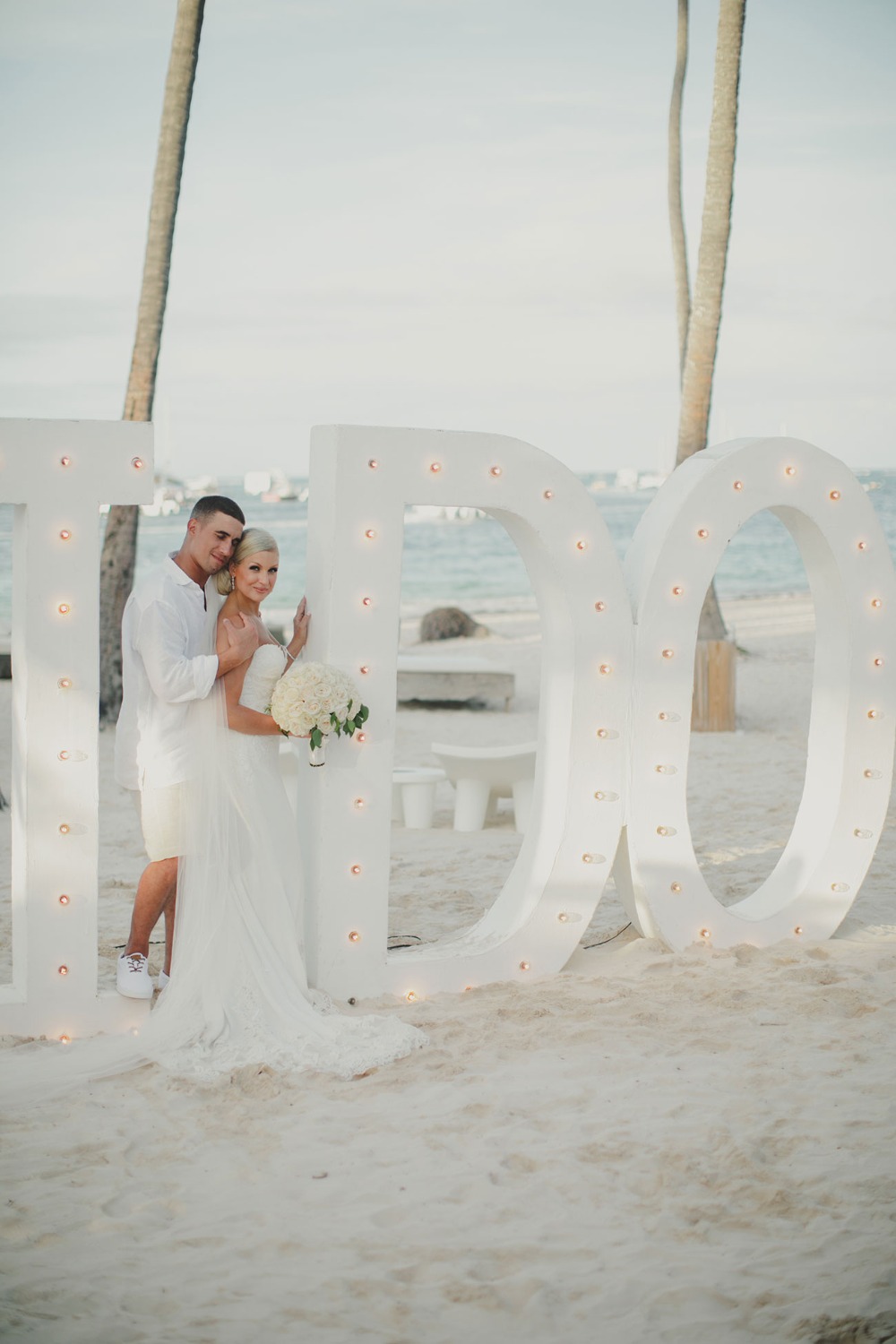 Punta Cana Destination Wedding at Jelly Fish Restaurant