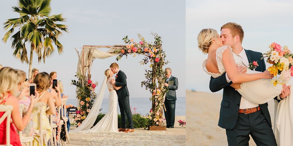 What Your Blush and White Wedding Could Look Like In Mexico