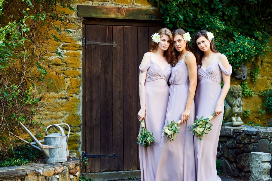 Khloe Jaymes Spring 2019 Bridesmaids Purple Story