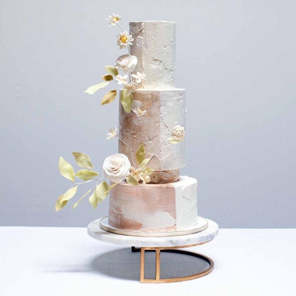 half tone wedding cake by Peggy liao Cake