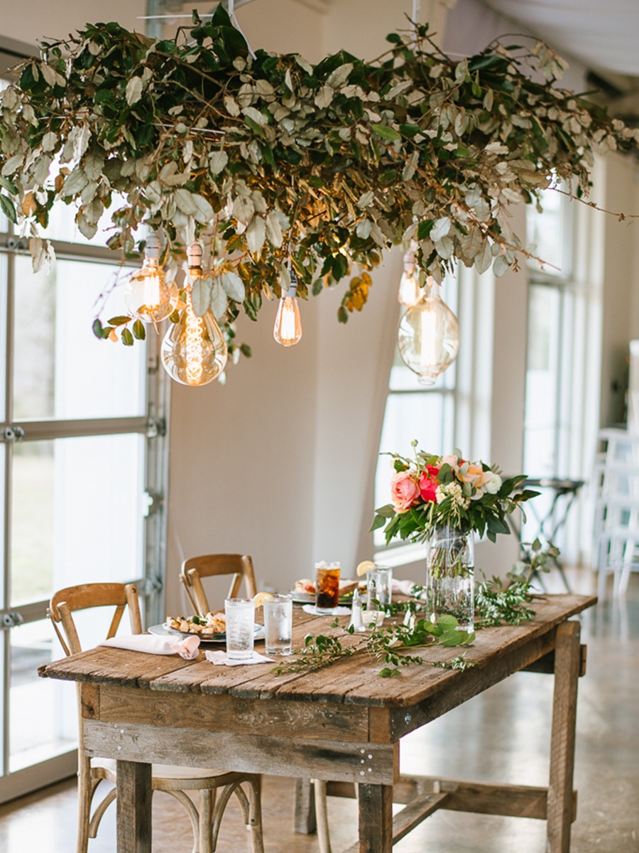 A Blush And Silver Wedding With Plenty of Greenery