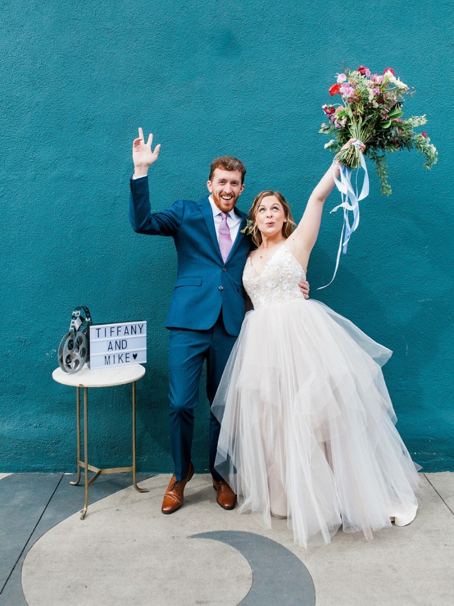 A Unique and Colorful Wedding at the Fig House