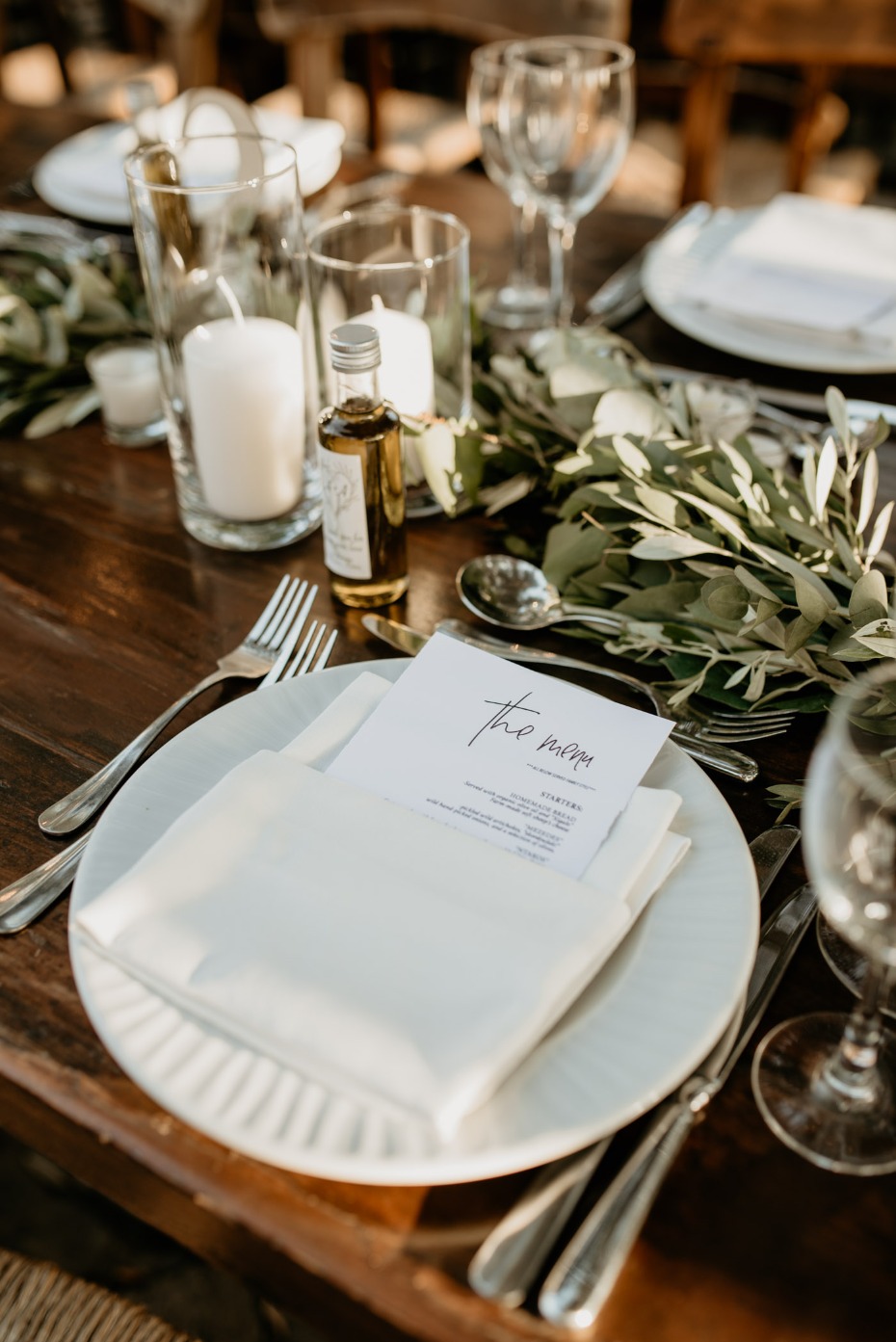 Chic place setting