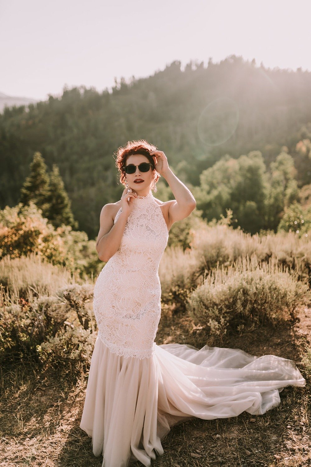 Betsy Couture Vintage Wedding Gown