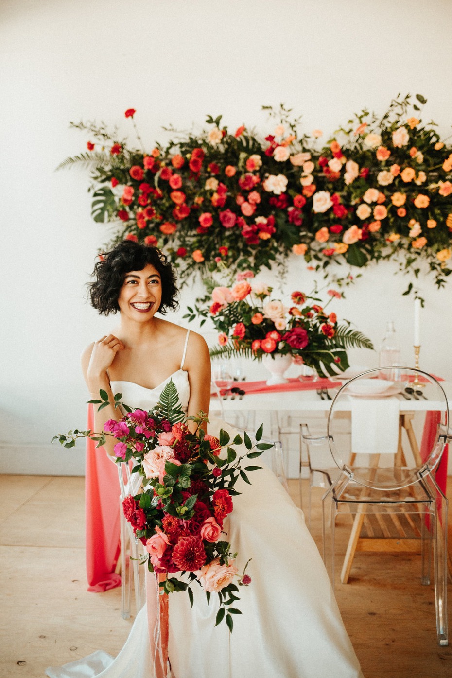 Bold and colorful wedding inspiration