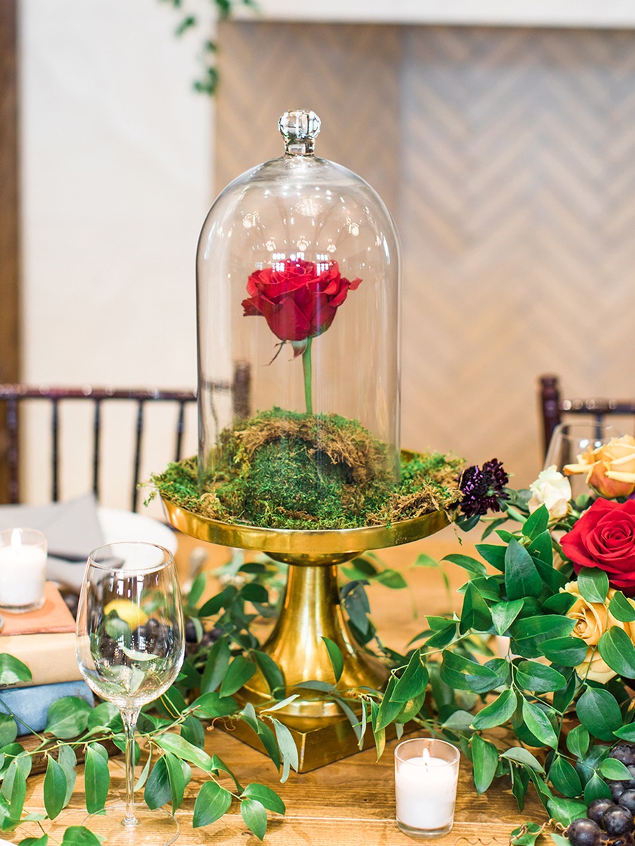 How To Give Your Big Day A Subtle Beauty And The Beast Theme