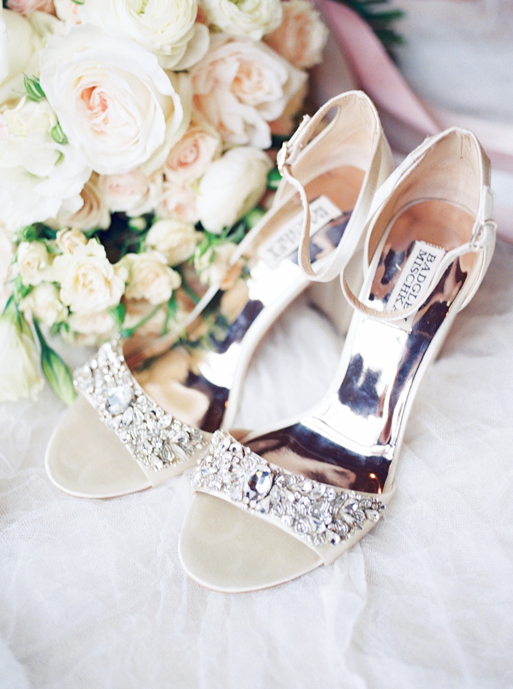 badgley mischka wedding heels