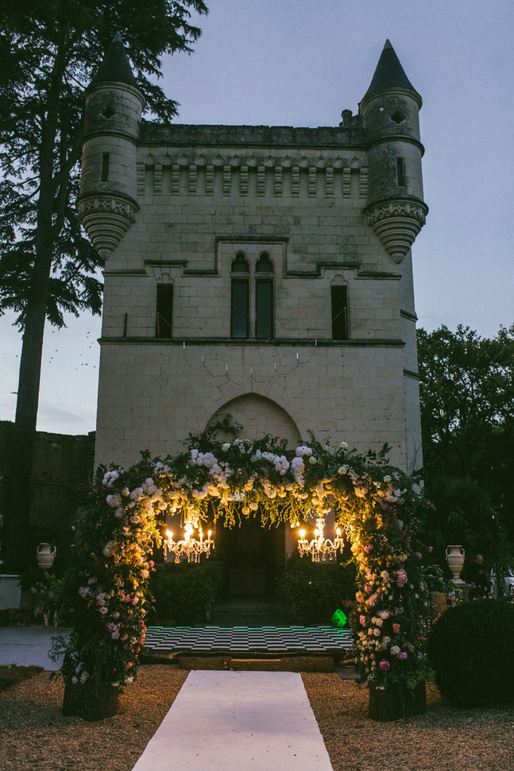 Dreamy castle wedding