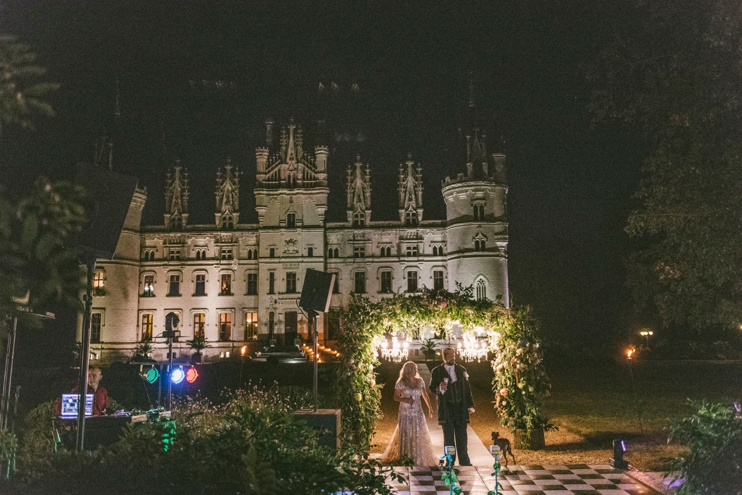 Dreamy castle wedding