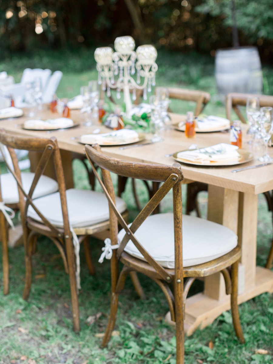 A Chic Pink And White Farmhouse Wedding