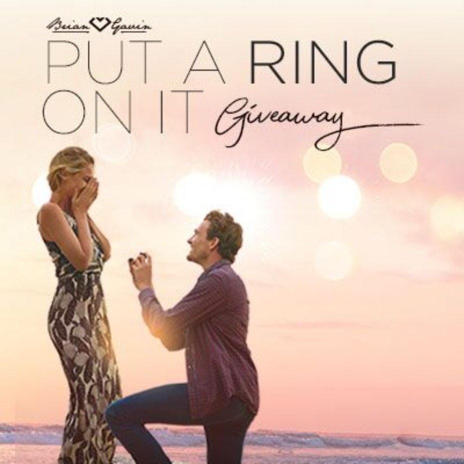 Brian Gavin Diamonds Put a Ring On It Giveaway Publicity Asset