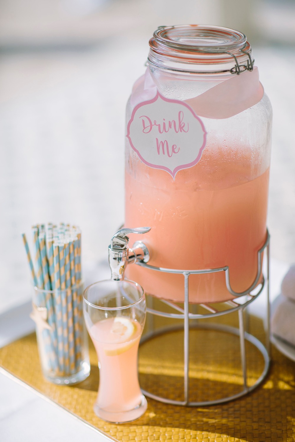 Wedding cocktail for guests
