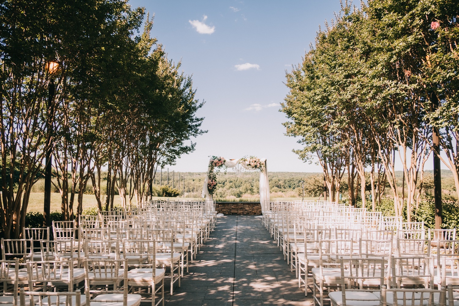 outdoor wedding ceremony venue