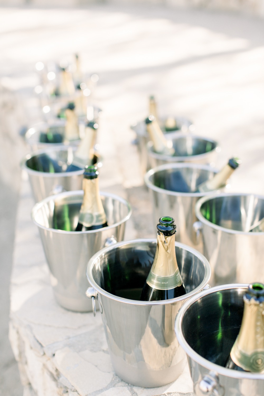 Ceremony champagne buckets