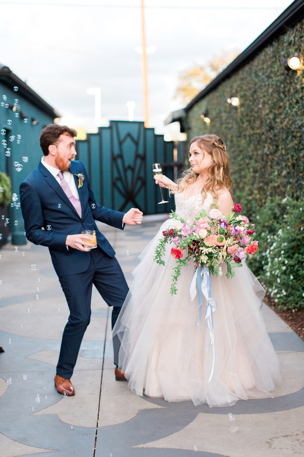 eclectic wedding at the fig house