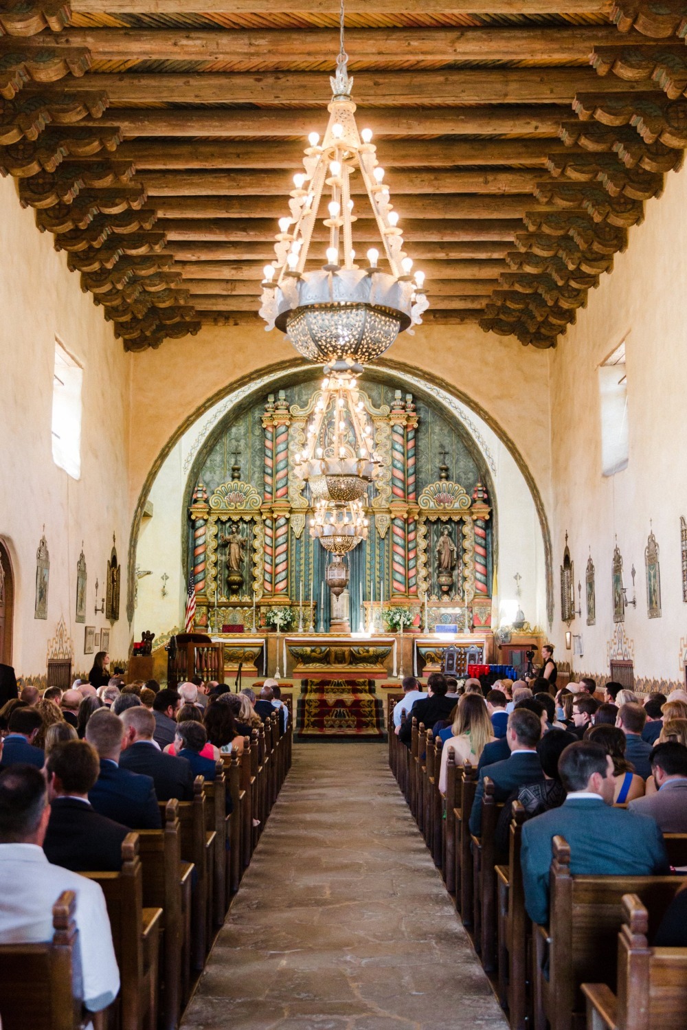 Traditional church wedding