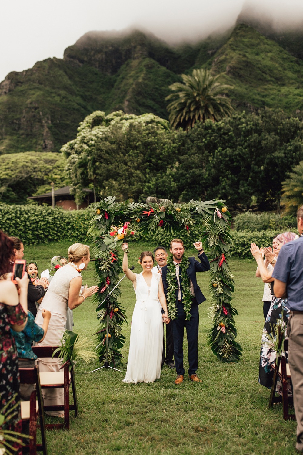 Tropical wedding in Hawaii
