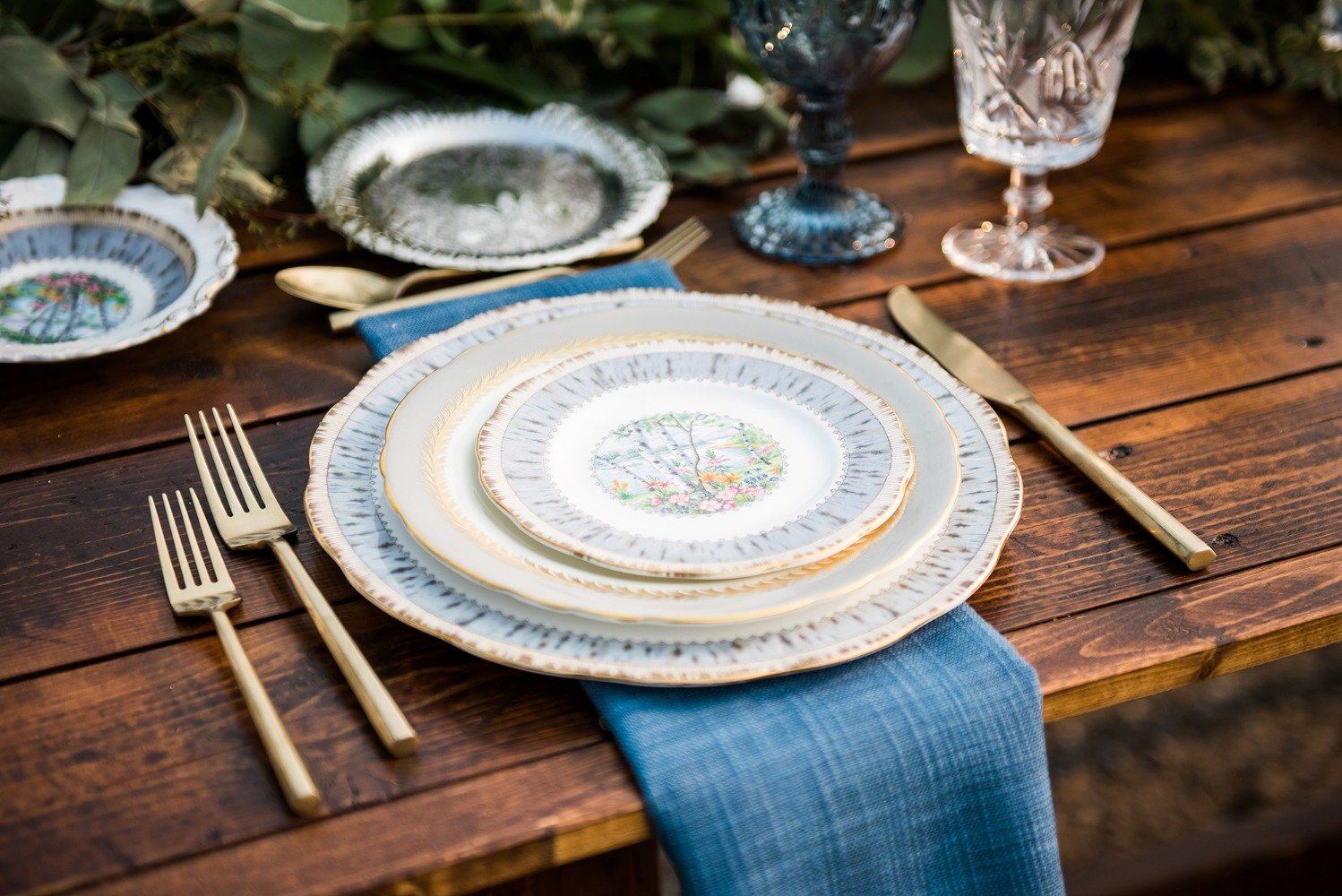 Wedding tableware