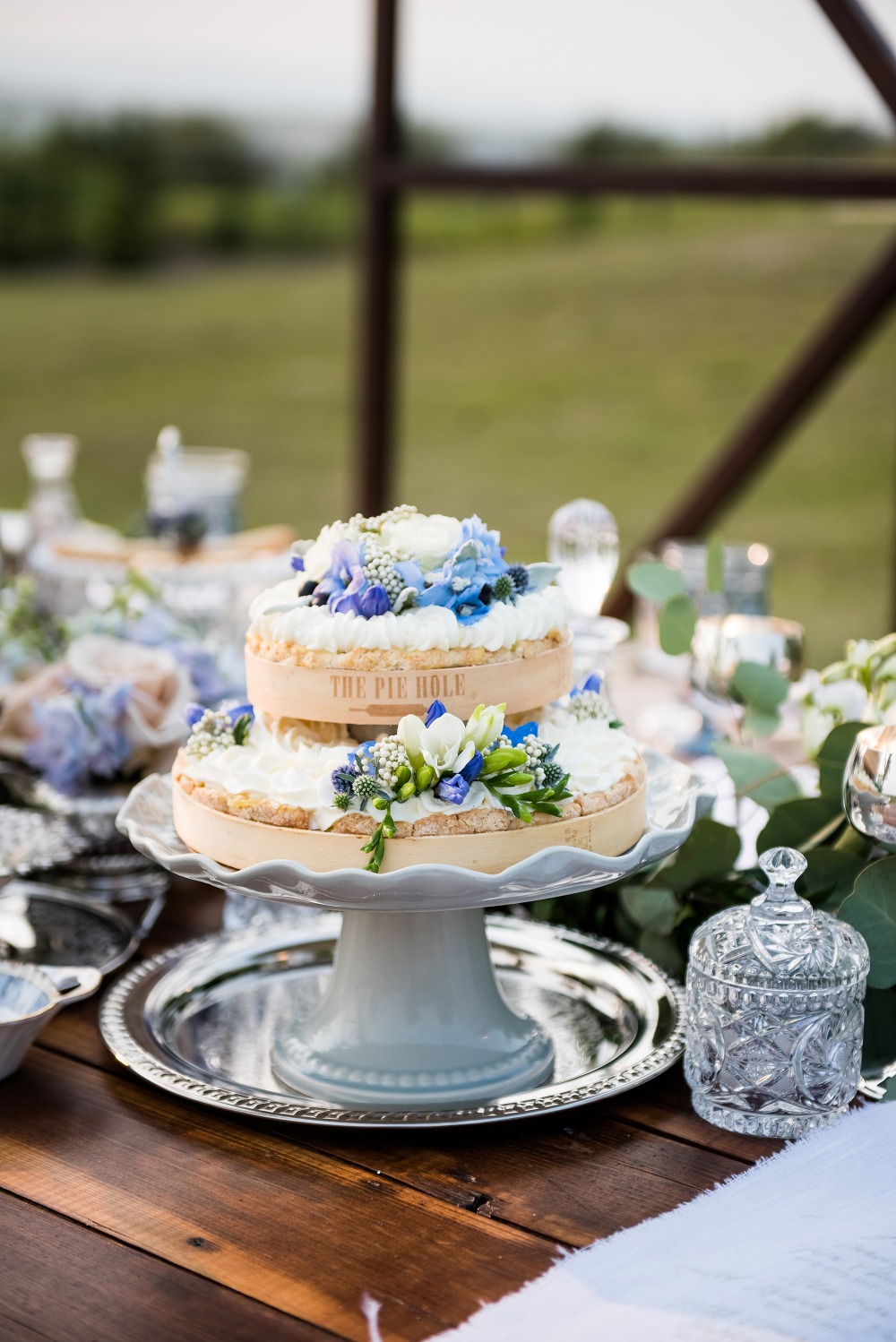 Wedding pie cake
