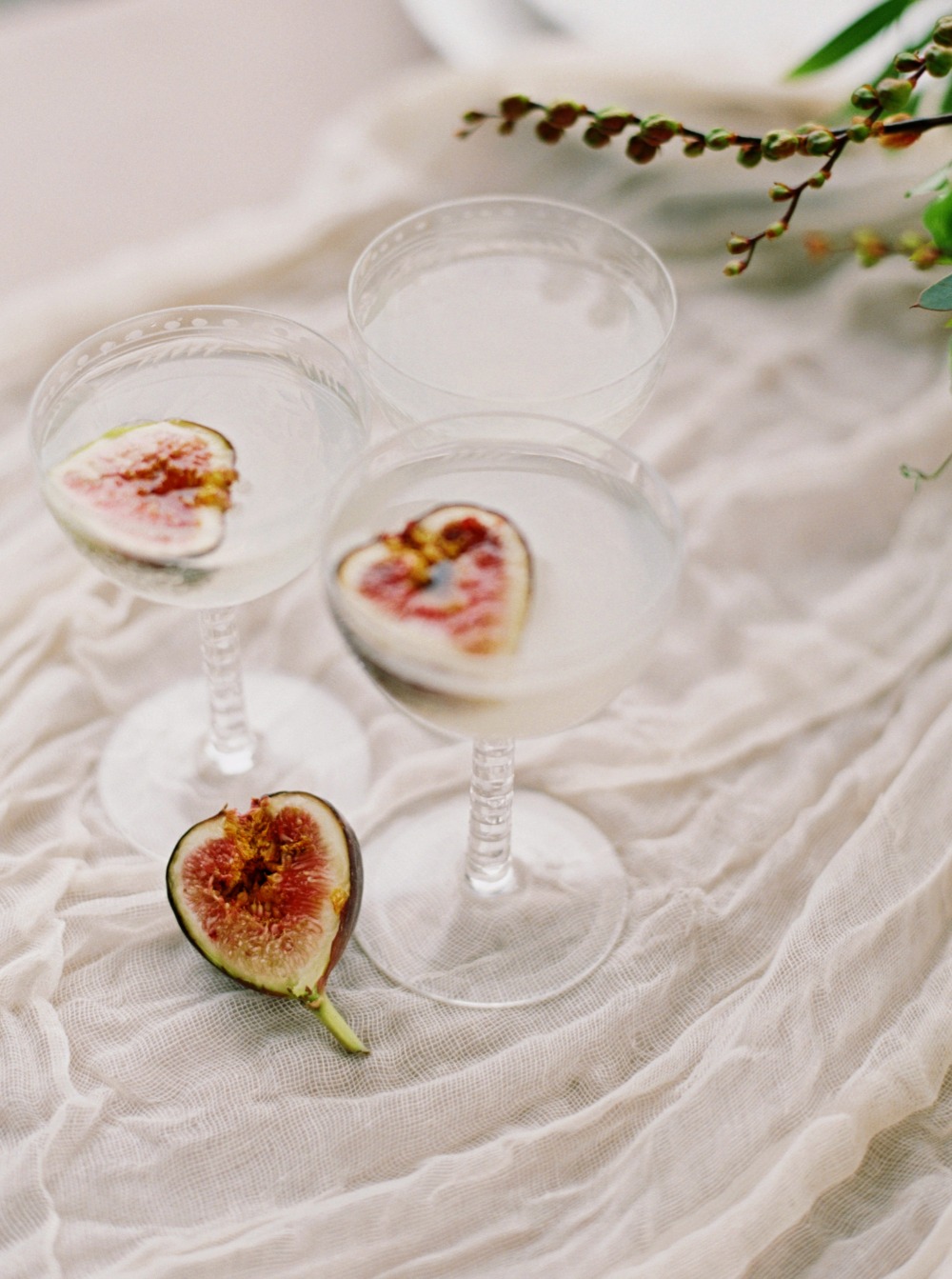 Fig wedding cocktail