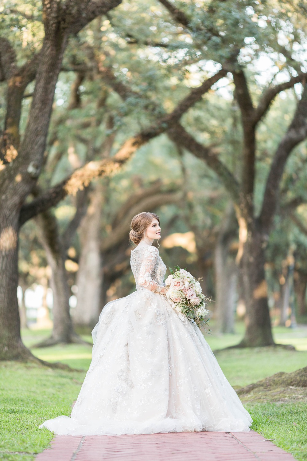 princess style wedding dress from Ysa Makino