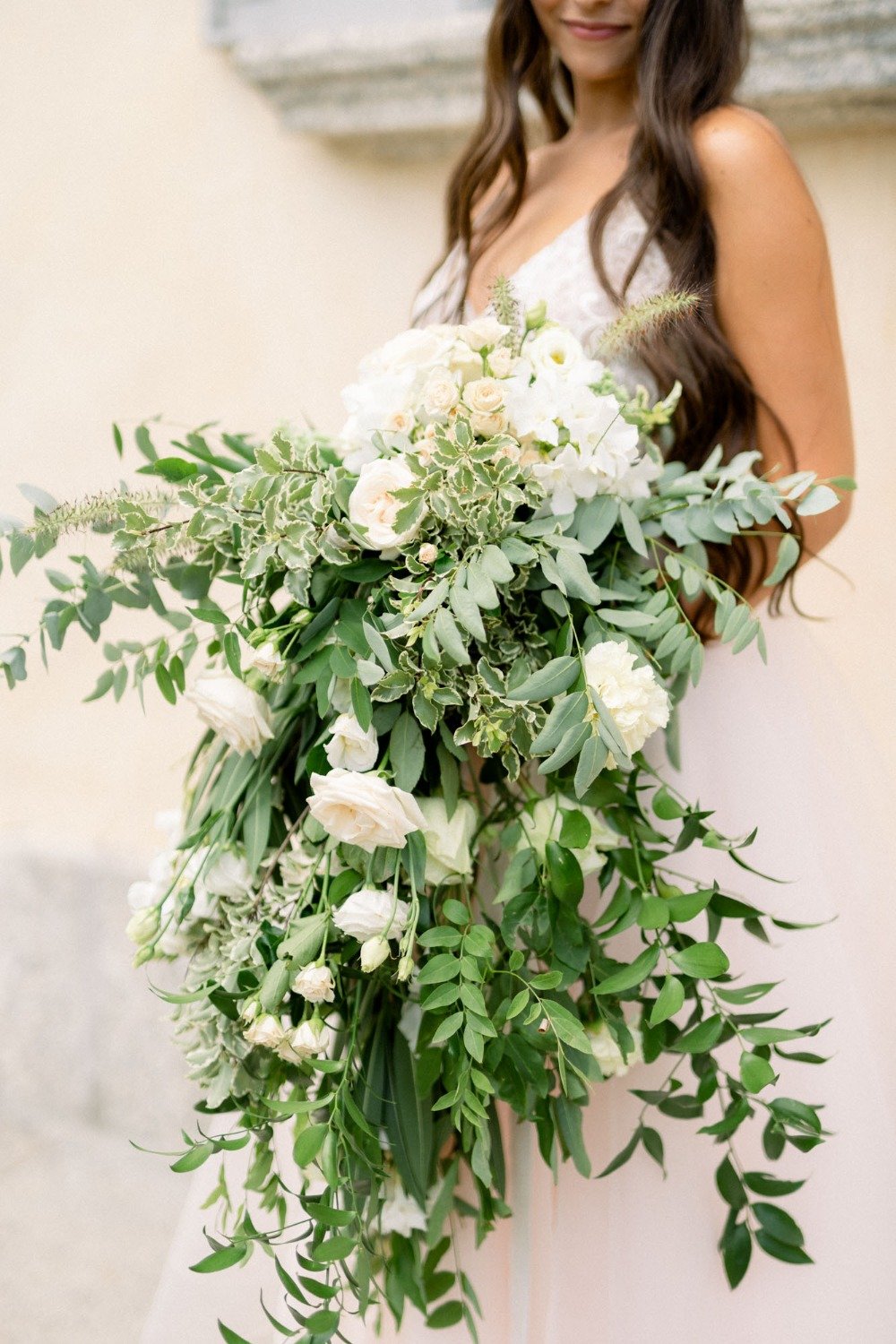 wild flower inspired wedding bouquet