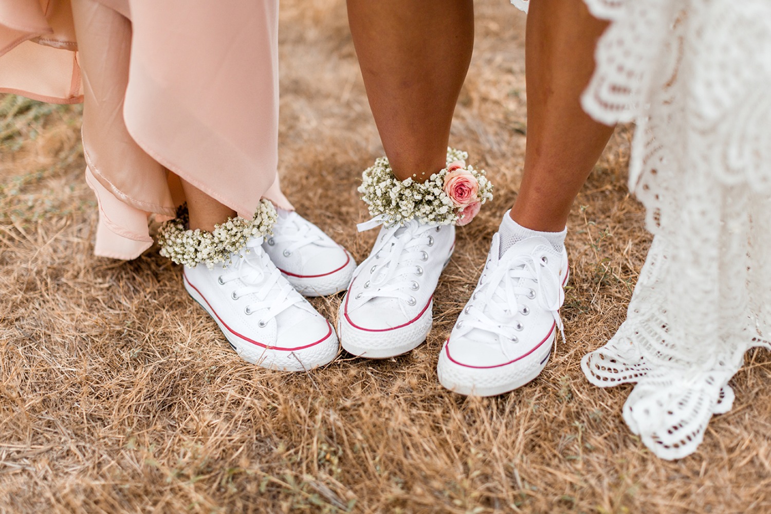 Converse for the bride and MOH