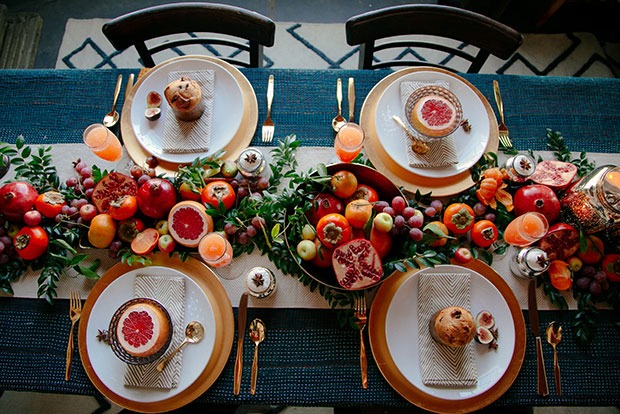 fruit for days holiday table